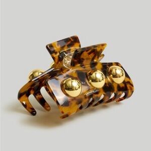 NWT Madewell Studded Medium Claw Hair Clip